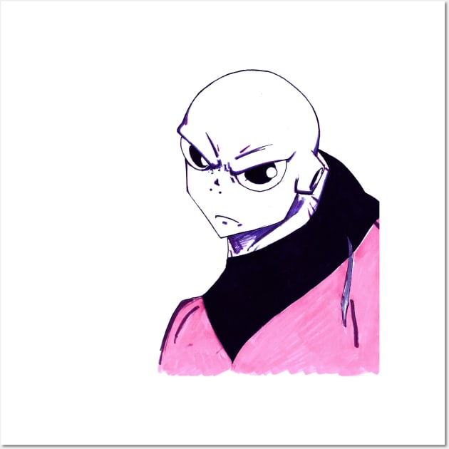 Jiren from dragon ball super Wall Art by jorge_lebeau